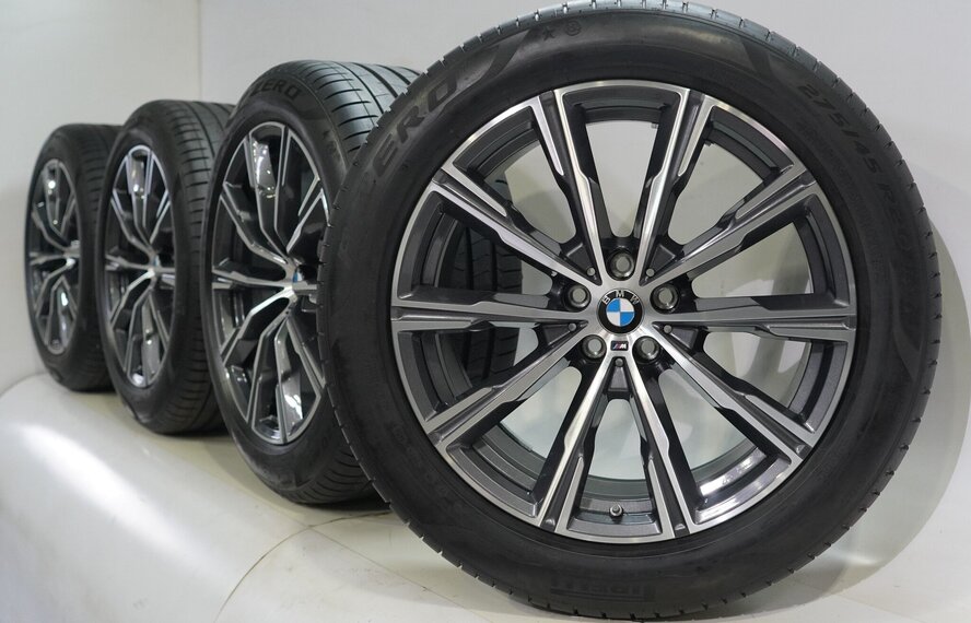 BMW BMW X5 G05 X6 G06 740M 20 Zoll Felgen Pirelli Runflat Sommerkompletträder Original