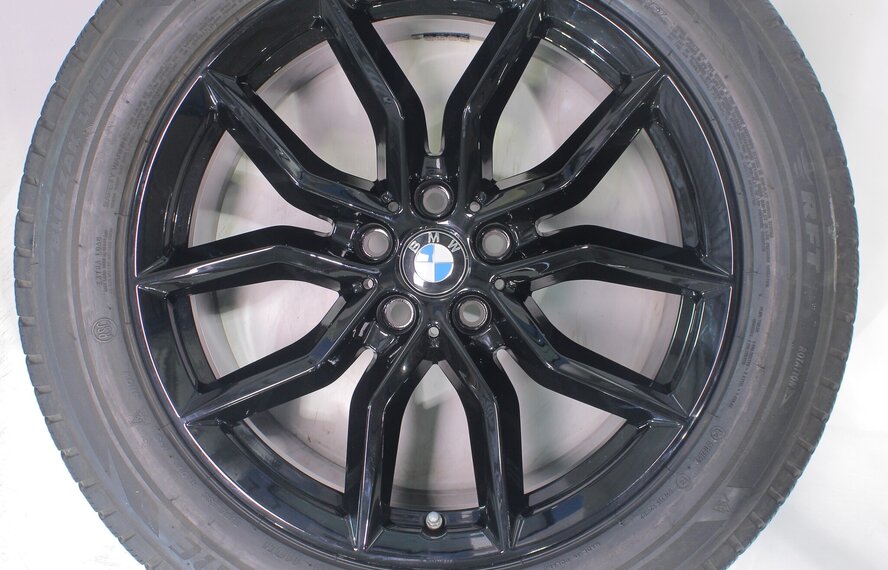 BMW BMW X5 G05 X6 G06 734 19 Zoll Felgen Bridgestone Runflat Winterkompletträder Original