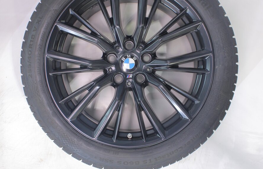 BMW BMW 2 er 3 er 4 er G20 G21 G22 G42 796M 18 Zoll Felgen Continental Runflat Winterkompletträder Original