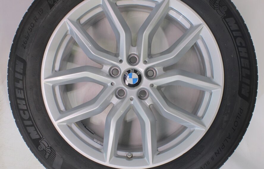 BMW BMW X5 G05 X6 G06 734 19 Zoll Felgen Michelin Runflat Winterkompletträder Original