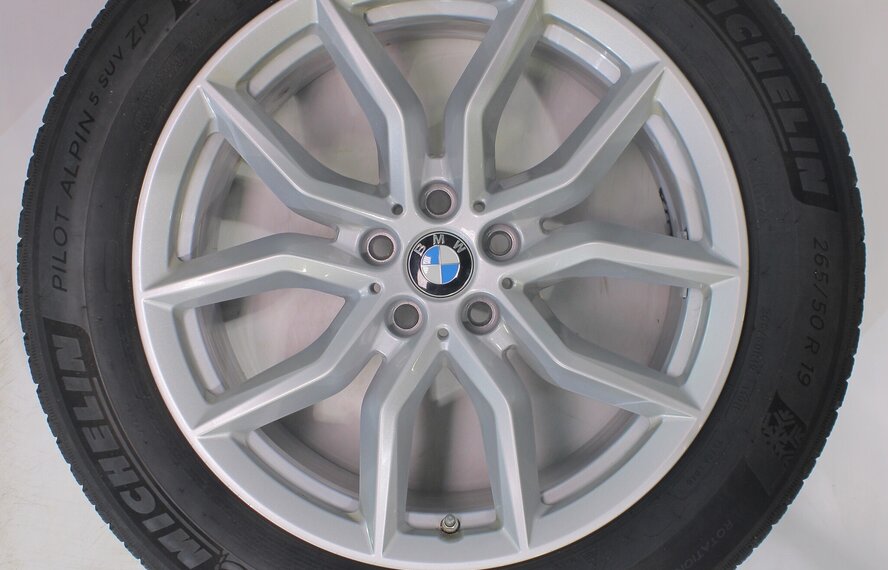 BMW BMW X5 G05 X6 G06 734 19 Zoll Felgen Michelin Runflat Winterkompletträder Original