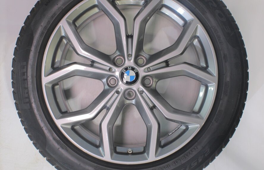 BMW BMW X3 X4 G01 G02 694 19 Zoll Felgen Pirelli Notlauf Winterkompletträder Original