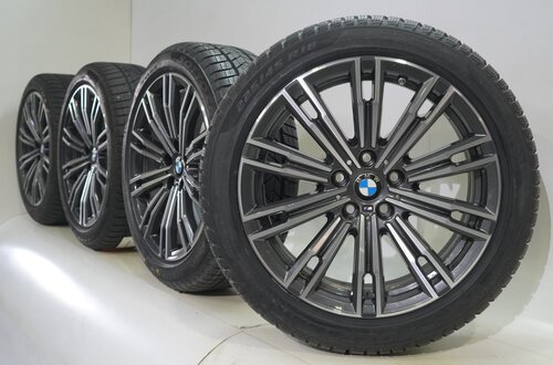 BMW BMW 2 er 3 er 4 er G20 G21 G22 G42 790M 18 Zoll Felgen Pirelli Runflat Winterkompletträder Neu Original