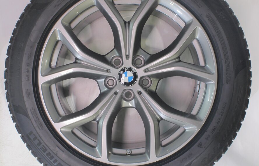 BMW BMW X5 G05 X6 G06 735 19 Zoll Felgen Pirelli Runflat Winterkompletträder Original