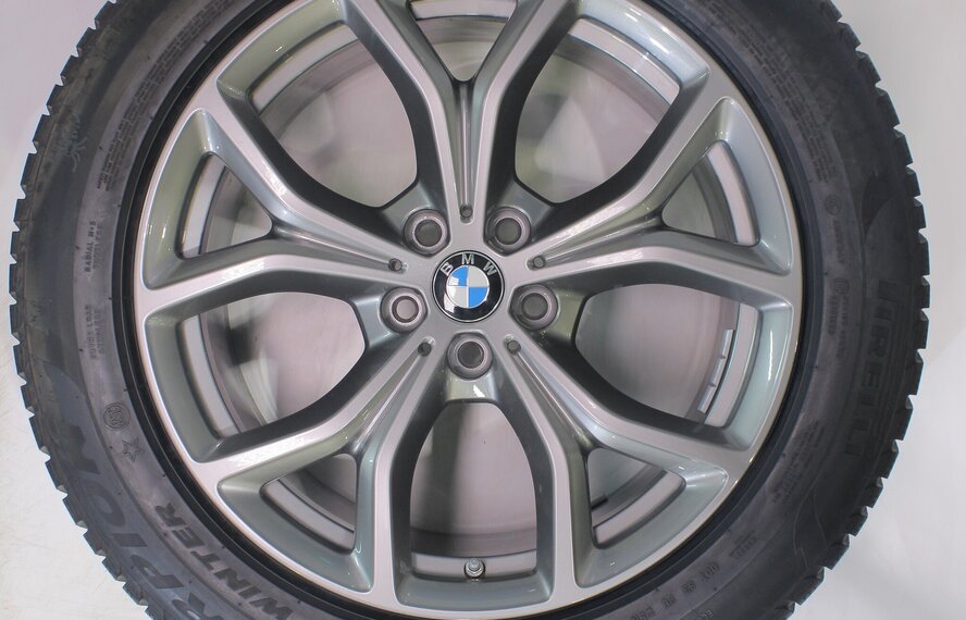 BMW BMW X5 G05 X6 G06 735 19 Zoll Felgen Pirelli Runflat Winterkompletträder Original