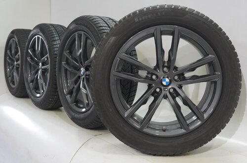 BMW BMW X3 X4 G01 G02 698M 19 Zoll Felgen Pirelli Runflat Winterkompletträder Neu Original