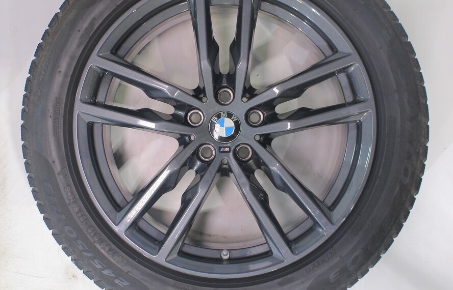BMW BMW X3 X4 G01 G02 698M 19 Zoll Felgen Pirelli Runflat Winterkompletträder Neu Original
