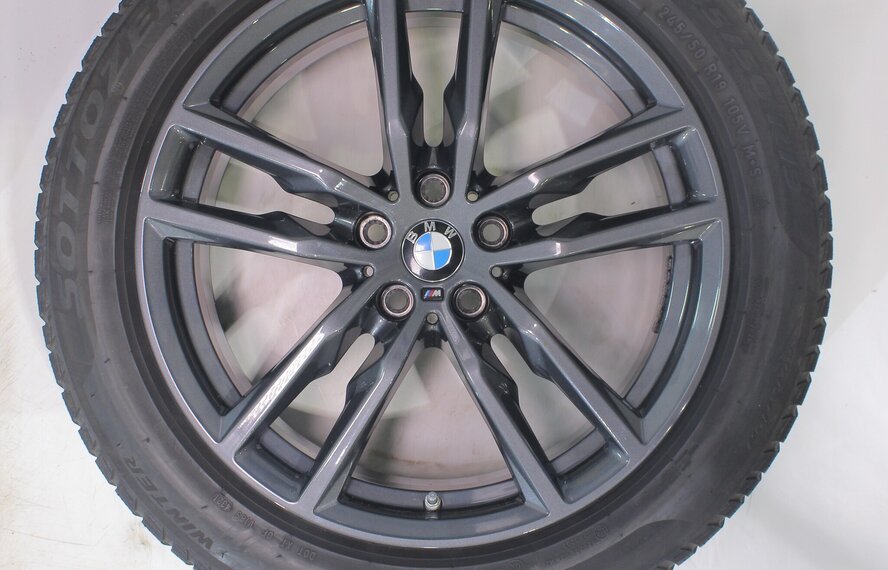 BMW BMW X3 X4 G01 G02 698M 19 Zoll Felgen Pirelli Runflat Winterkompletträder Neu Original