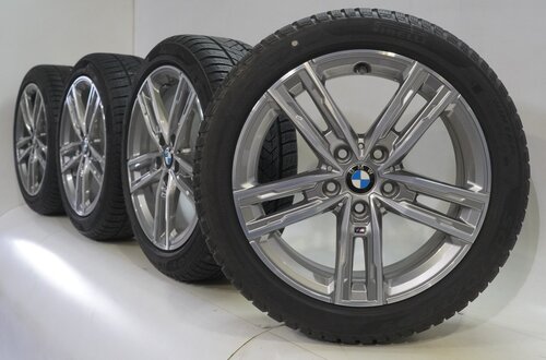 BMW BMW 1 2 er F40 F44 2 er Gran Coupe 550M 17 Zoll Felgen Pirelli Runflat Winterkompletträder Original