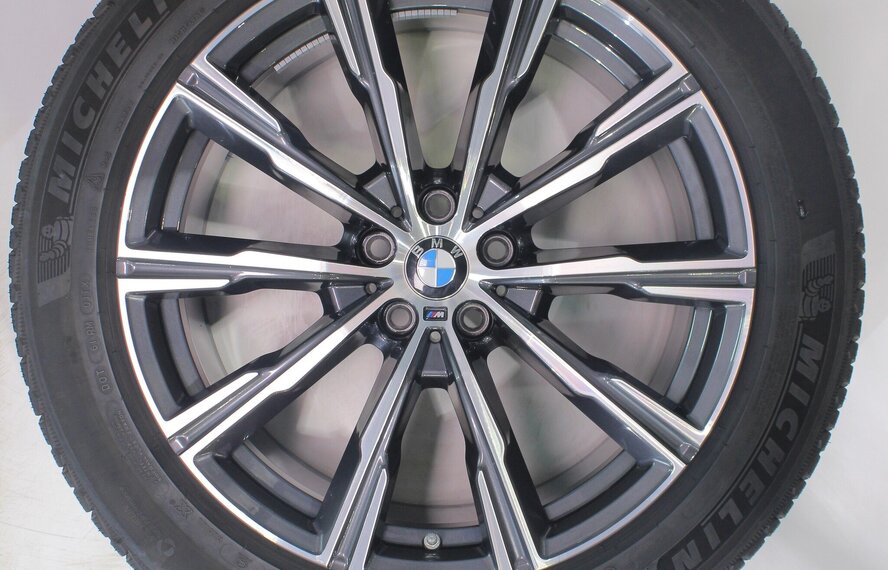 BMW BMW X5 G05 X6 G06 740M 20 Zoll Felgen Michelin Runflat Winterkompletträder Original