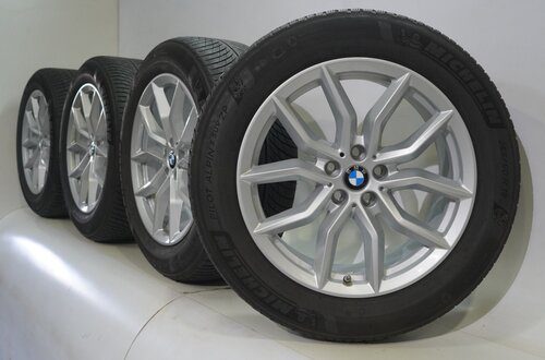 BMW BMW X5 G05 X6 G06 734 19 Zoll Felgen Michelin Runflat Winterkompletträder Original