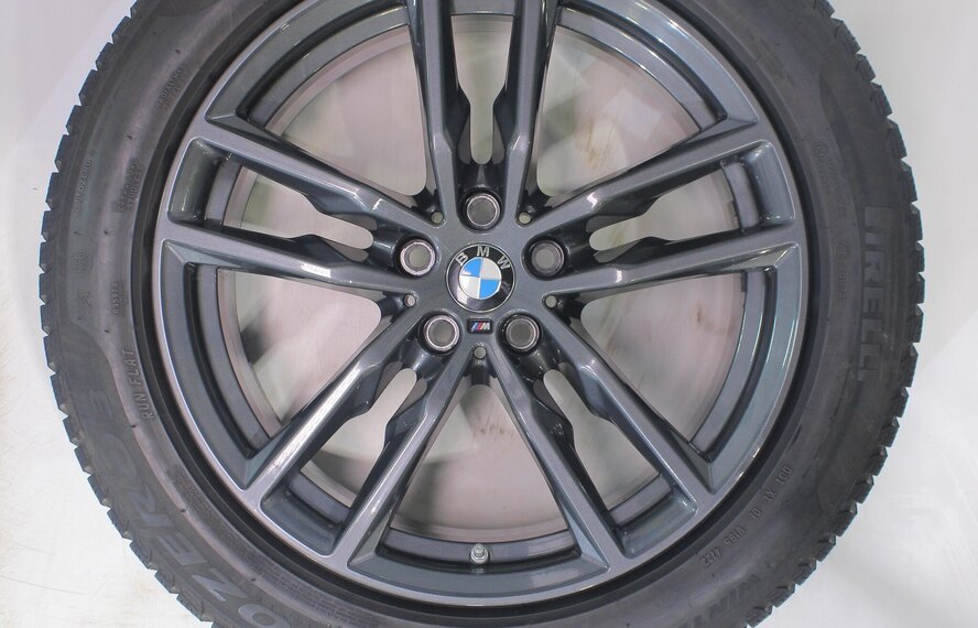 BMW BMW X3 X4 G01 G02 698M 19 Zoll Felgen Pirelli Runflat Winterkompletträder Original