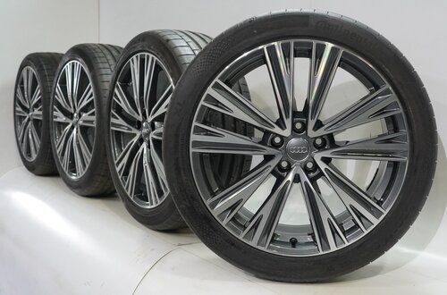 Audi Audi A6 A7 4K C8 20 Zoll Felgen Continental Sommerkompletträder Neu Original