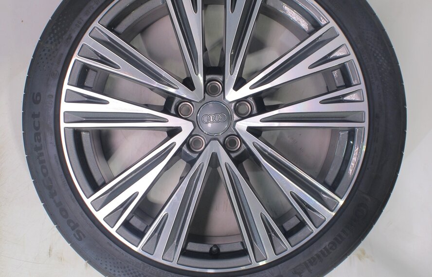 Audi A6 C8 ab 2018 20 Zoll Felgen Continental Sommerkompletträder Neu Original
