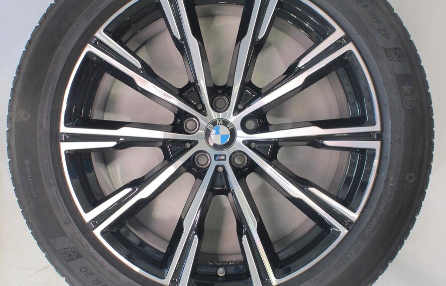 BMW BMW X5 G05 X6 G06 740M 20 Zoll Felgen Michelin Runflat Winterkompletträder Neu Original