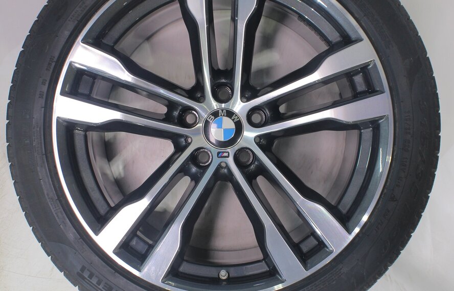 BMW BMW X5 F15 X6 F16 468M 20 Zoll Felgen Pirelli Runflat Winterkompletträder Original
