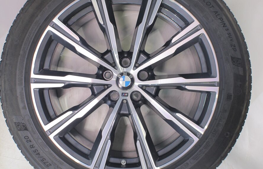 BMW BMW X5 G05 X6 G06 740M 20 Zoll Felgen Michelin Runflat Winterkompletträder Original