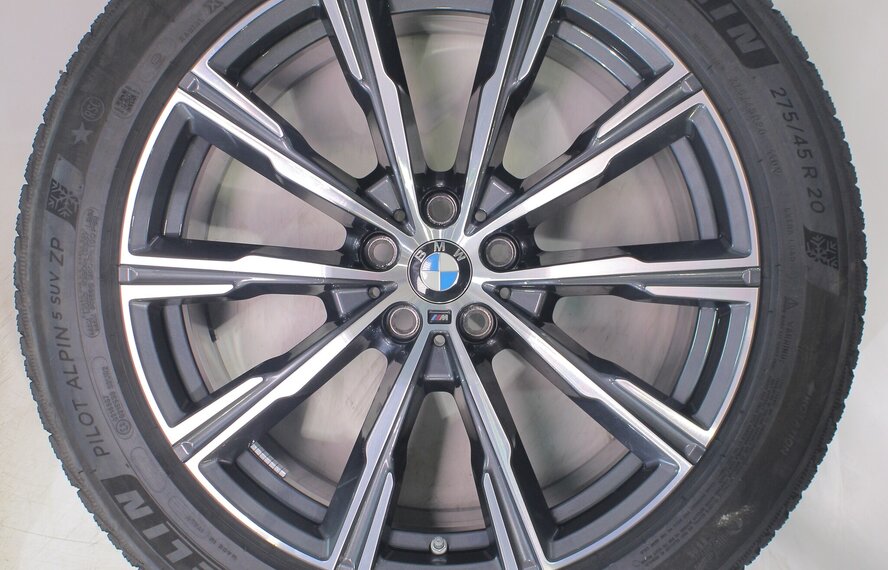 BMW BMW X5 G05 X6 G06 740M 20 Zoll Felgen Michelin Runflat Winterkompletträder Original