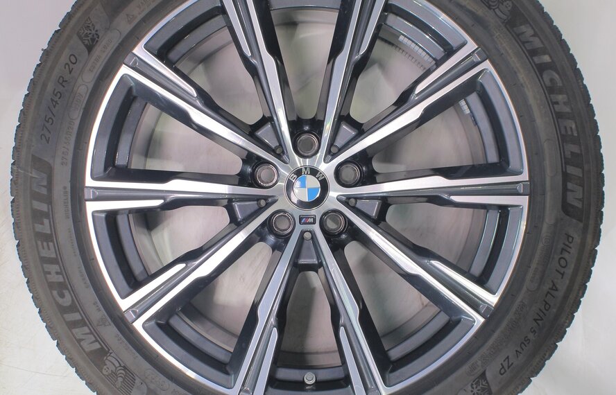 BMW BMW X5 G05 X6 G06 740M 20 Zoll Felgen Michelin Runflat Winterkompletträder Original