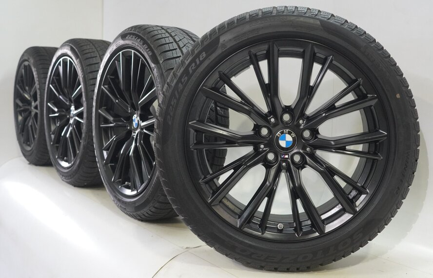 BMW BMW 2 er 3 er 4 er G20 G21 G22 G42 796M 18 Zoll Felgen Pirelli Runflat Winterkompletträder Original