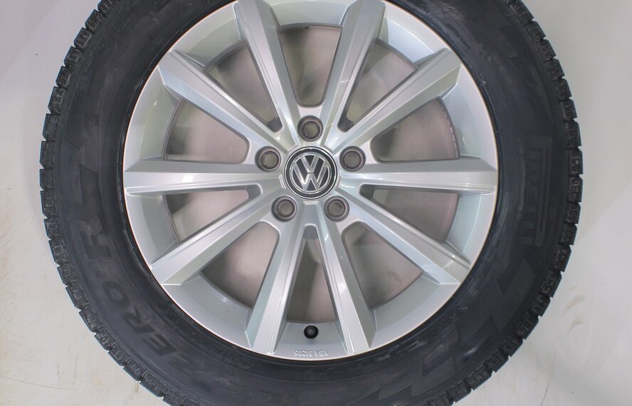 Volkswagen Volkswagen Tiguan II Merano 17 Zoll Felgen Pirelli Winterkompletträder Neu Original