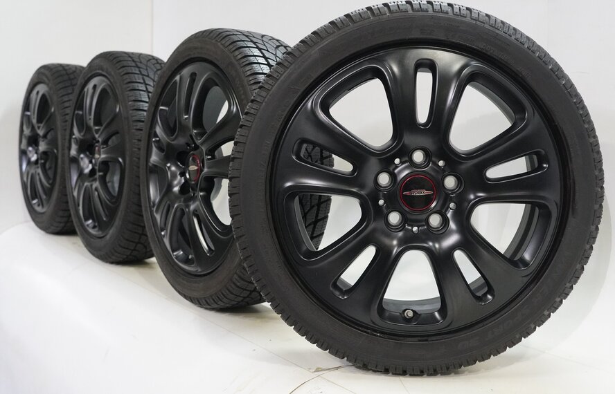 Mini Mini Cooper / S / One / Cabrio F55 F56 F57 JCW510 17 Zoll Felgen Dunlop Runflat Winterkompletträder Original