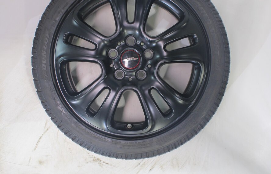 Mini Mini Cooper / S / One / Cabrio F55 F56 F57 JCW510 17 Zoll Felgen Dunlop Runflat Winterkompletträder Original