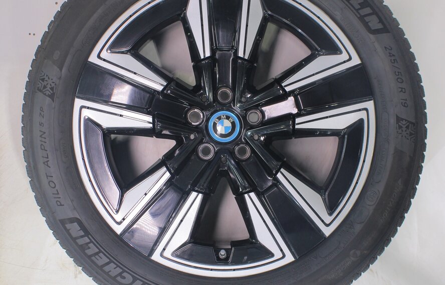 BMW BMW iX3 G08 842 19 Zoll Felgen Michelin Runflat Winterkompletträder Original
