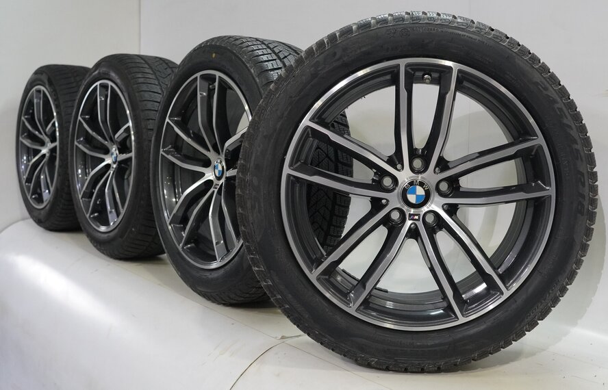 BMW BMW 5 er G30 G31 8 er G14 G15 G16 662M 18 Zoll Felgen Pirelli Runflat Winterkompletträder Neu Original