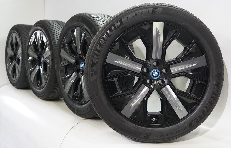 BMW BMW iX i20 1011 21 Zoll Felgen Michelin Winterkompletträder Original