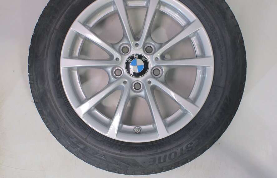 BMW BMW 3 4 er F30 F31 F32 F33 F36 390 16 Zoll Felgen Bridgestone Runflat Winterkompletträder Original