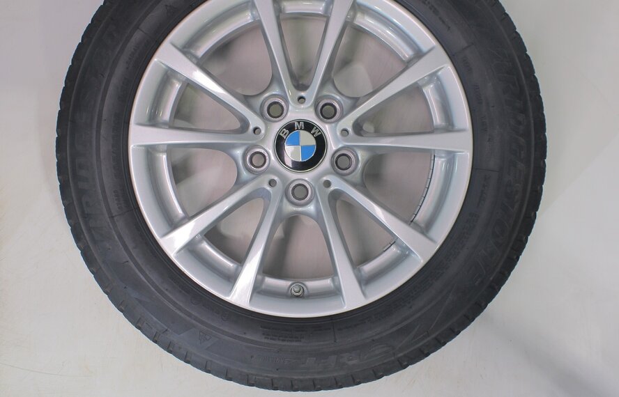 BMW BMW 3 4 er F30 F31 F32 F33 F36 390 16 Zoll Felgen Bridgestone Runflat Winterkompletträder Original