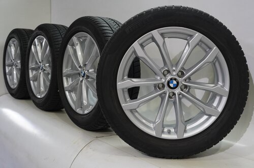 BMW BMW X3 X4 G01 G02 691 19 Zoll Felgen Pirelli Runflat Winterkompletträder Original