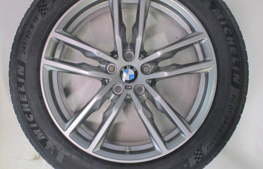 BMW BMW X3 X4 G01 G02 698M 19 Zoll Felgen Michelin Sommerkompletträder Original