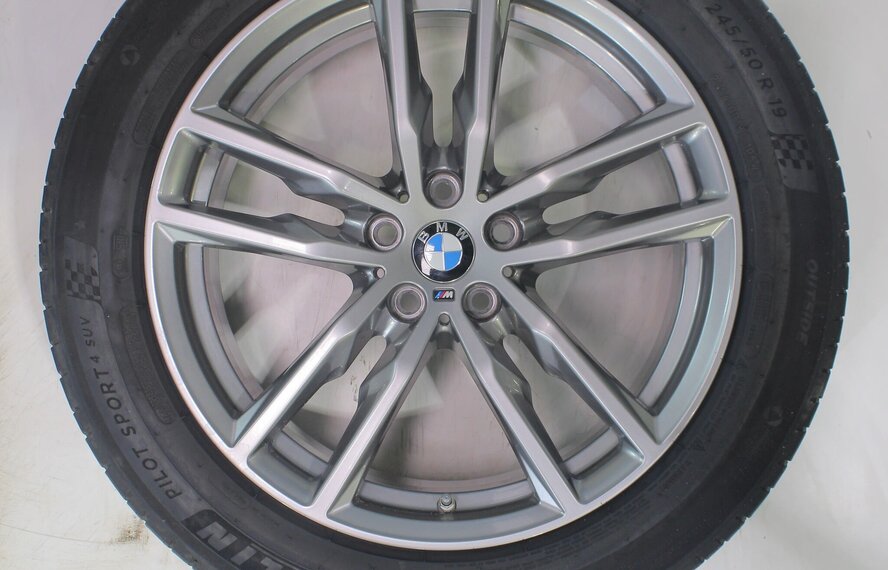 BMW BMW X3 X4 G01 G02 698M 19 Zoll Felgen Michelin Sommerkompletträder Original