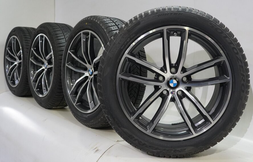 BMW BMW 5 er G30 G31 8 er G14 G15 G16 662M 18 Zoll Felgen Pirelli Runflat Winterkompletträder Neu Original