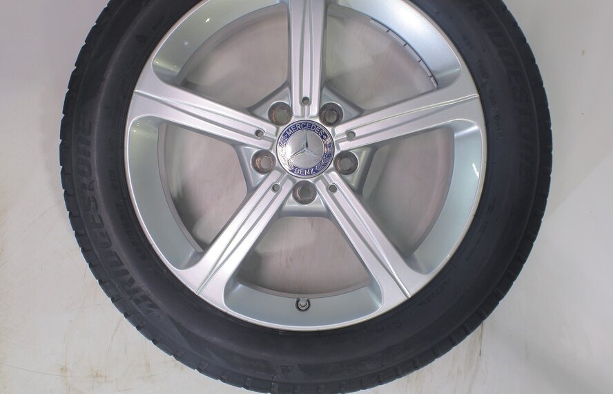 Mercedes Mercedes A B CLA Klasse W177 C118 W247 17 Zoll Felgen Bridgestone Winterkompletträder Original