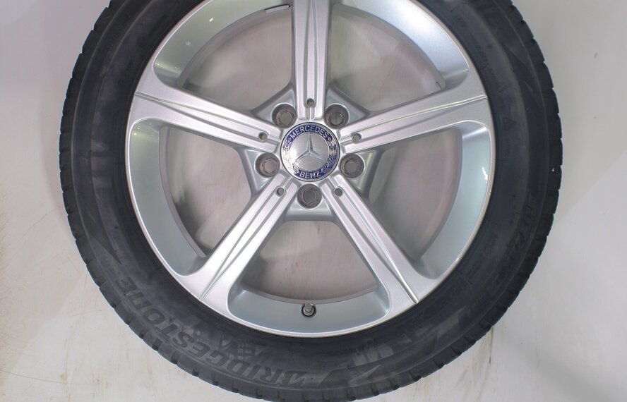 Mercedes Mercedes A B CLA Klasse W177 C118 W247 17 Zoll Felgen Bridgestone Winterkompletträder Original