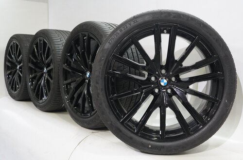 BMW BMW X5 G05 X6 G06 742M 22 Zoll Felgen Continental Sommerkompletträder Original