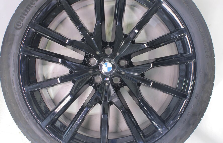 BMW BMW X5 G05 X6 G06 742M 22 Zoll Felgen Continental Sommerkompletträder Original