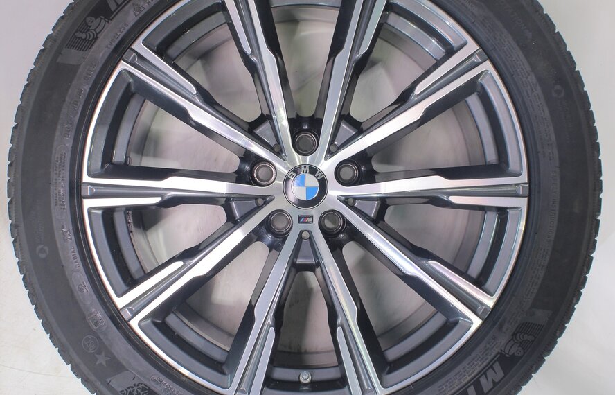 BMW BMW X5 G05 X6 G06 740M 20 Zoll Felgen Michelin Runflat Winterkompletträder Neu Original