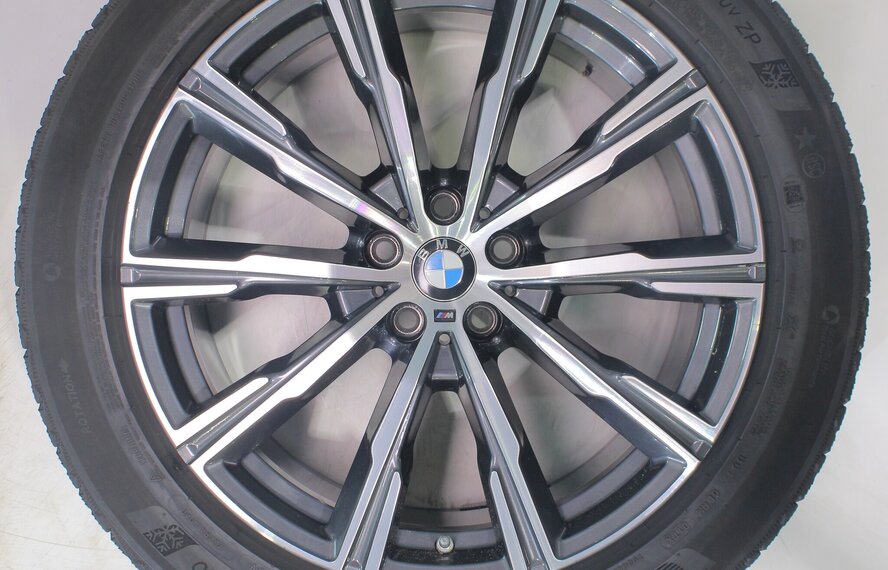 BMW BMW X5 G05 X6 G06 740M 20 Zoll Felgen Michelin Runflat Winterkompletträder Neu Original