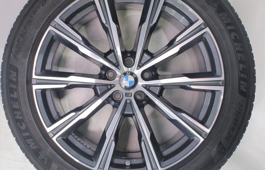 BMW BMW X5 G05 X6 G06 740M 20 Zoll Felgen Michelin Runflat Winterkompletträder Neu Original