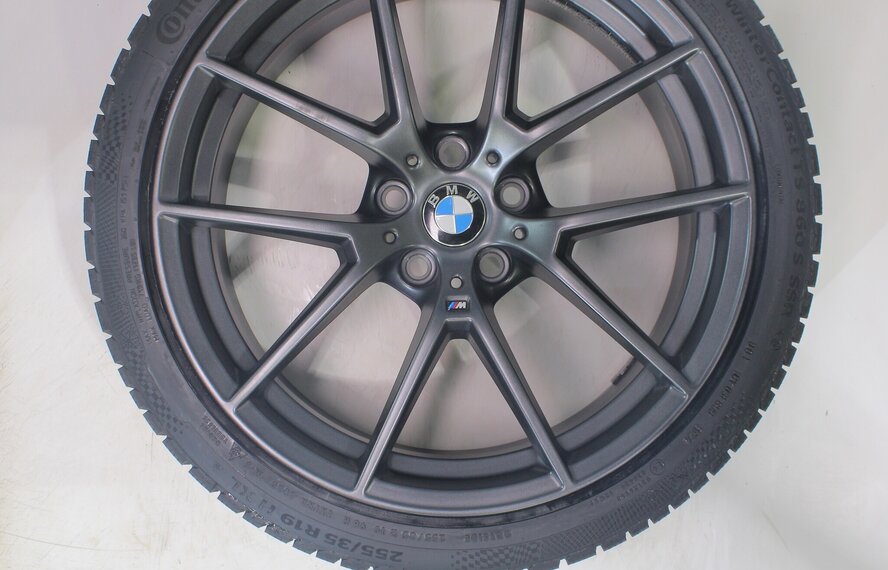 BMW BMW 2 er 3 er 4 er G20 G21 G22 G42 898M 19 Zoll Felgen Continental Runflat Winterkompletträder Neu Original