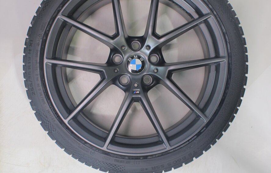 BMW BMW 2 er 3 er 4 er G20 G21 G22 G42 898M 19 Zoll Felgen Continental Runflat Winterkompletträder Neu Original