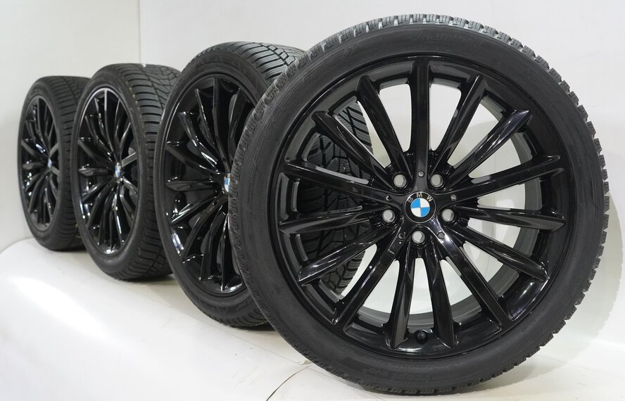BMW BMW 5 er G30 G31 8 er G14 G15 G16 633 19 Zoll Felgen Hankook Winterkompletträder Original
