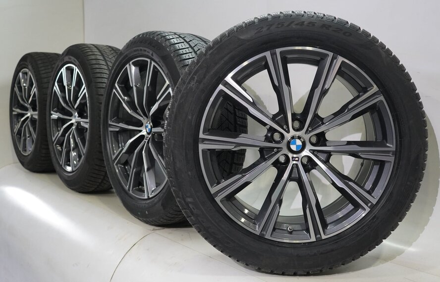BMW BMW X5 G05 X6 G06 740M 20 Zoll Felgen Pirelli Runflat Winterkompletträder Neu Original