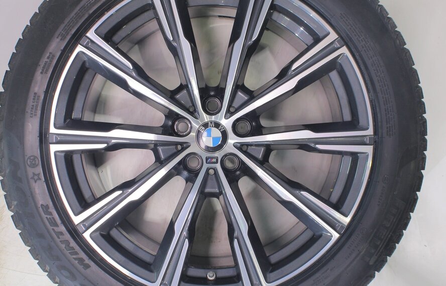 BMW BMW X5 G05 X6 G06 740M 20 Zoll Felgen Pirelli Runflat Winterkompletträder Neu Original