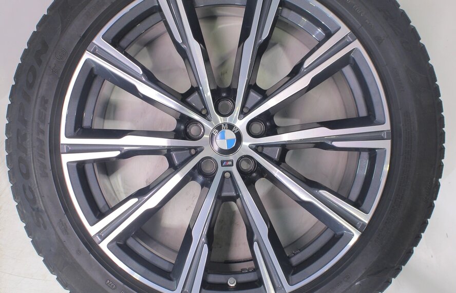 BMW BMW X5 G05 X6 G06 740M 20 Zoll Felgen Pirelli Runflat Winterkompletträder Neu Original
