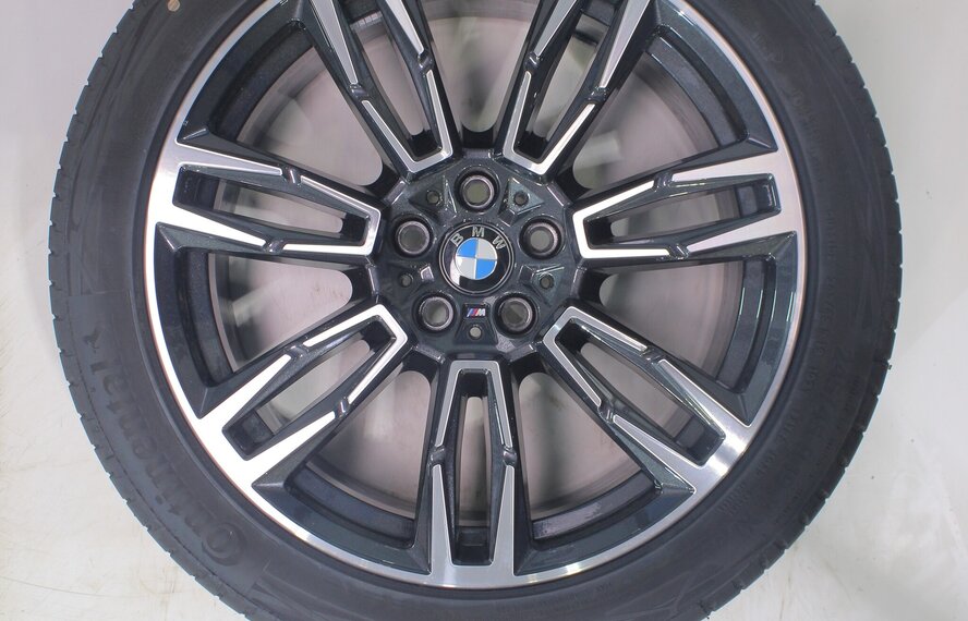 BMW BMW 5 er i5 G60 G61 935M 19 Zoll Felgen Continental Sommerkompletträder Original